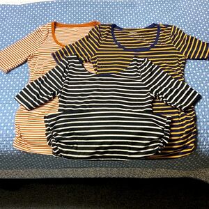 THREE Maternity Shirts